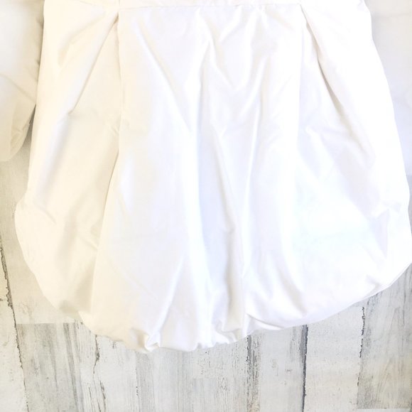 Alice+Olivia Blakely Flared Puffer Coat Duck Down - Picture 15 of 15